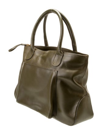 Lancel Leather Top Handle Bag