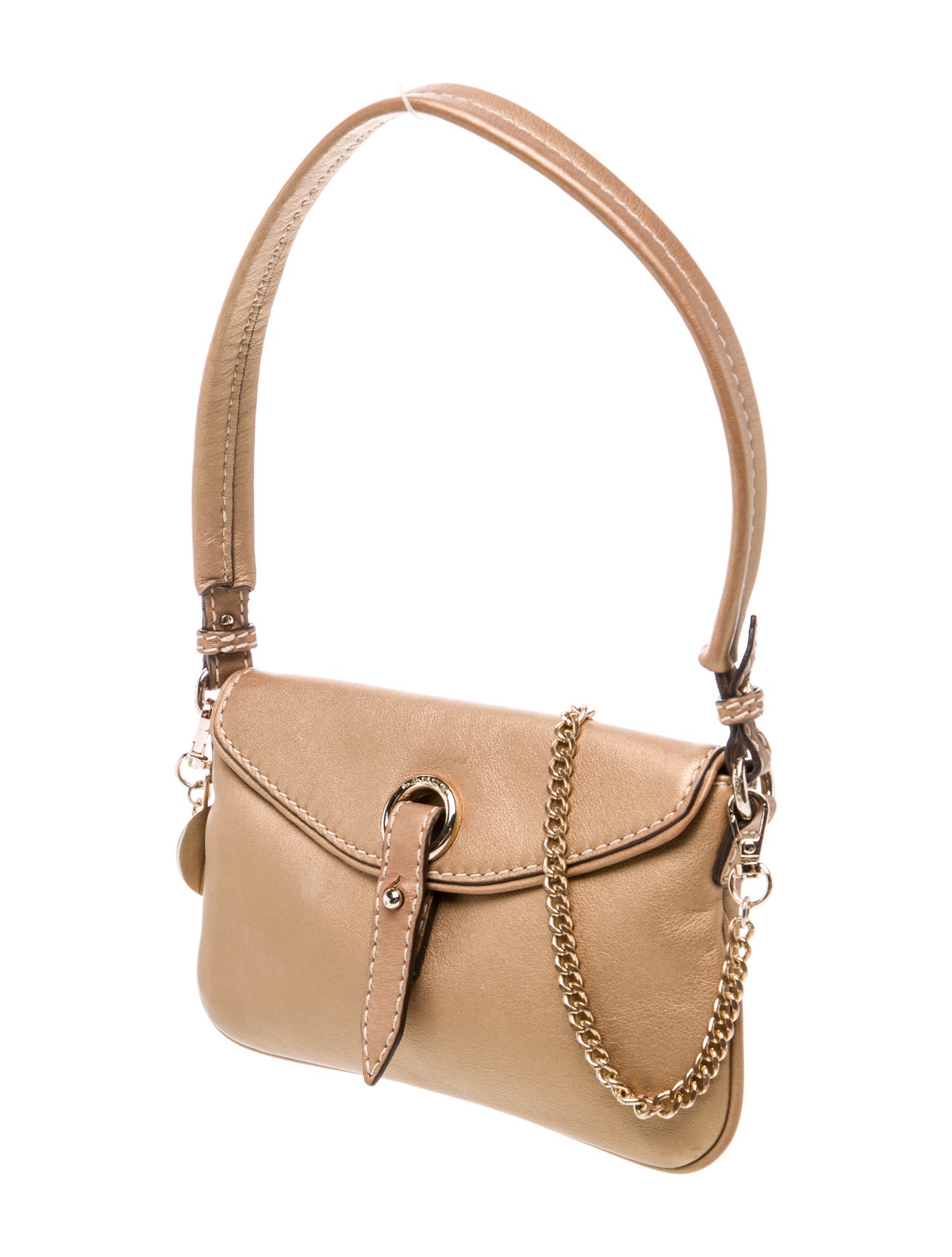 Lancel Leather Top Handle Bag