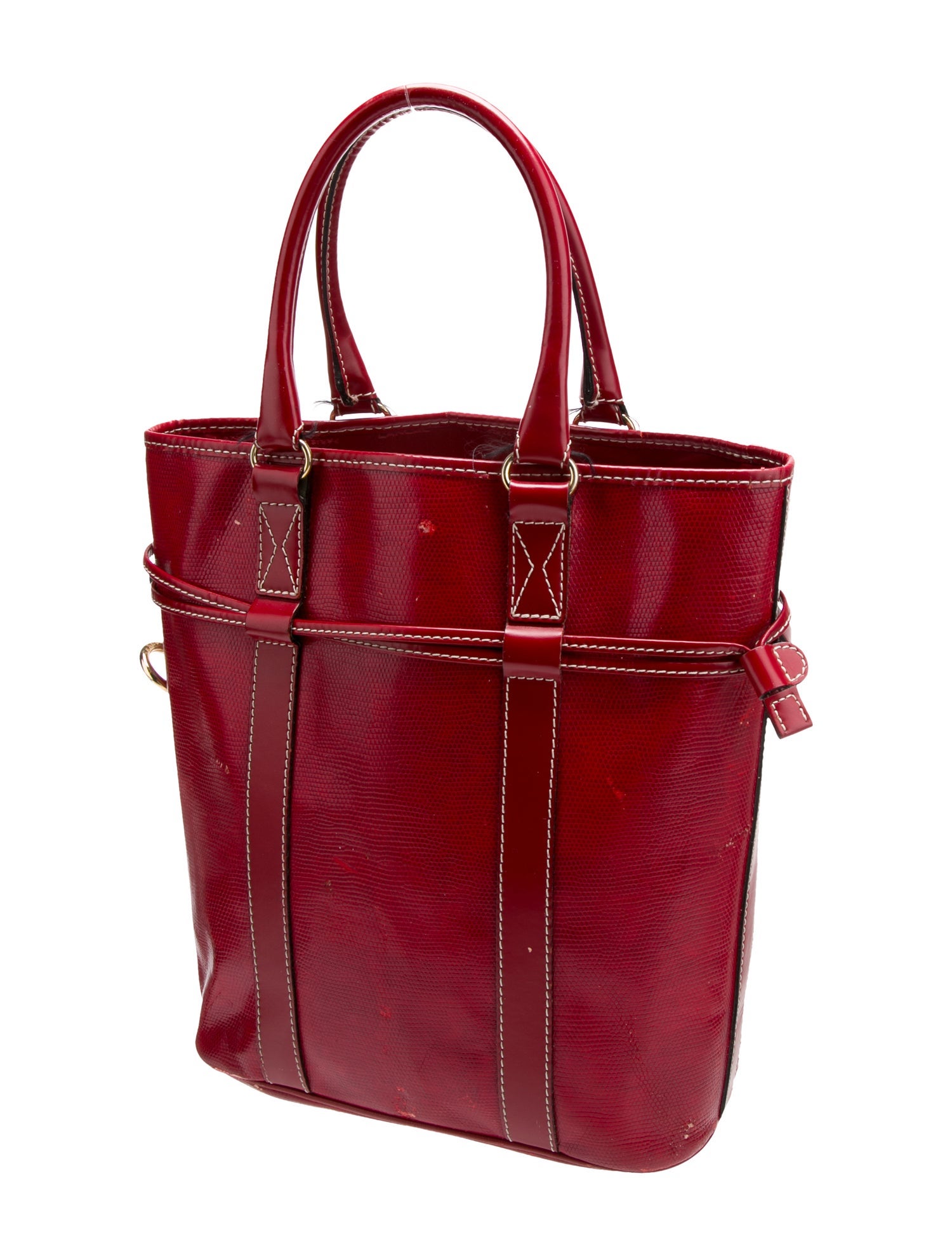 Lancel Leather Top Handle Bag