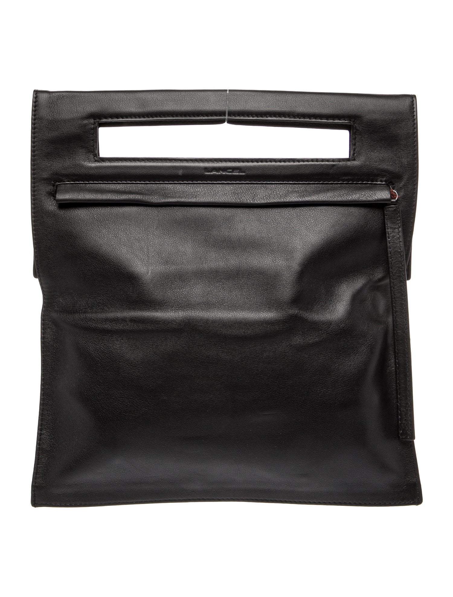 Lancel Leather Top Handle Bag
