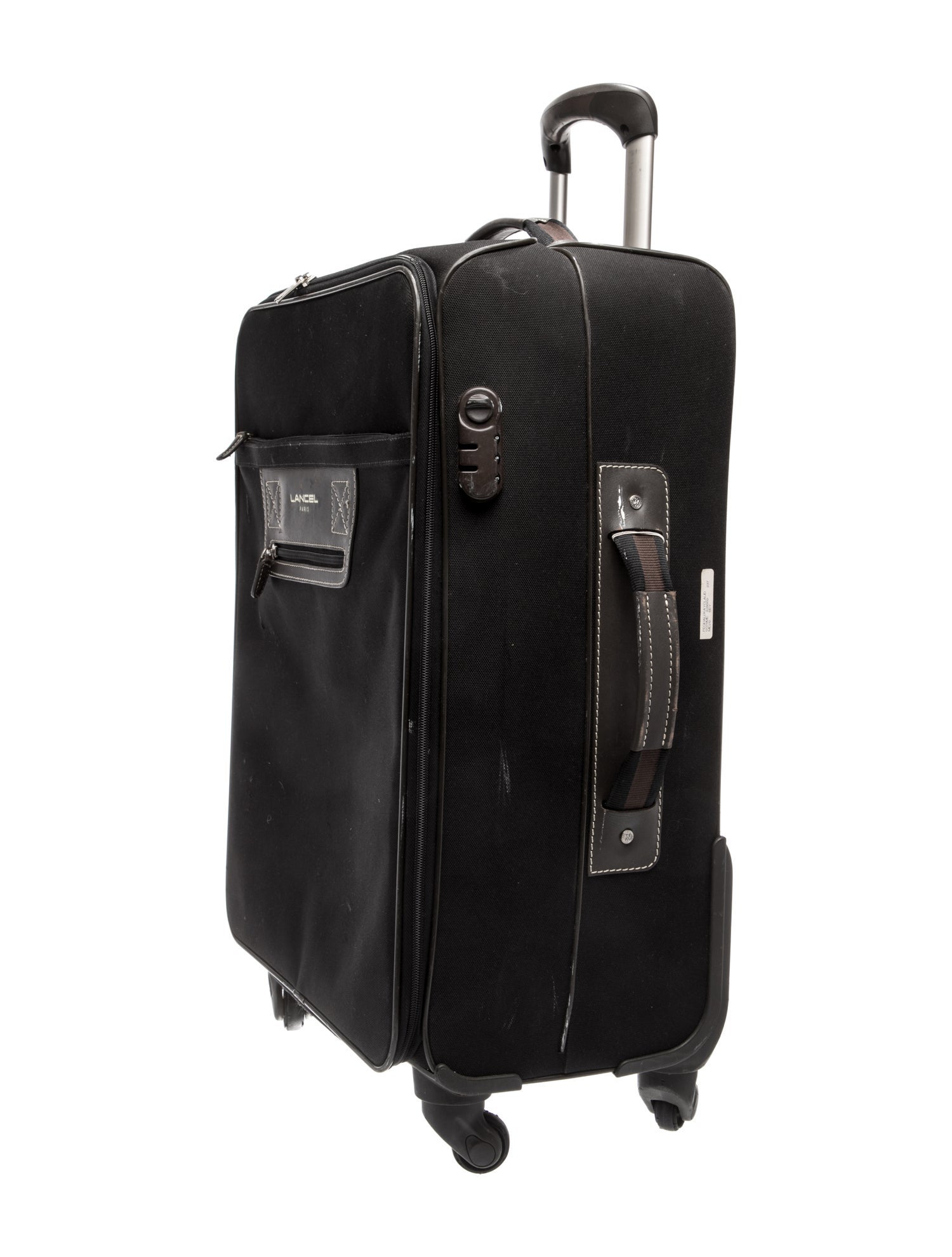 Lancel Canvas Suitcase