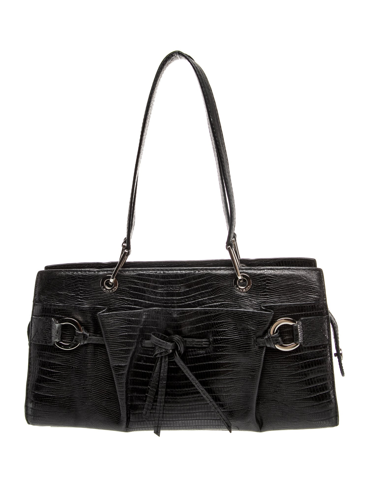 Lancel Leather Top Handle Bag