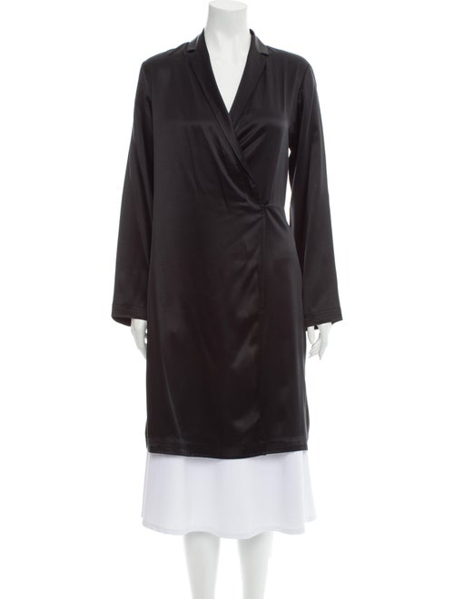 La Perla Silk Robe Black
