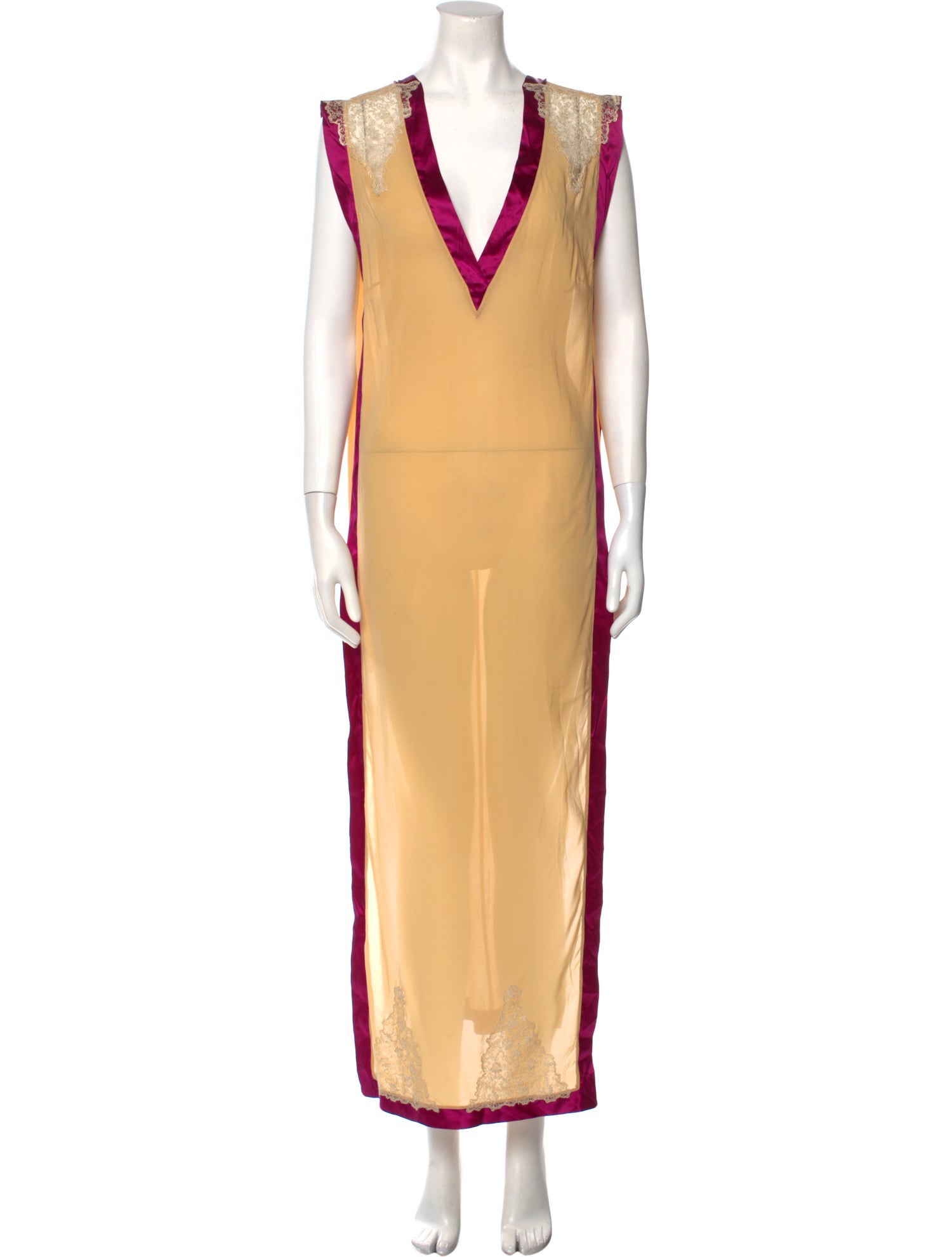 La Perla Printed Long Dress