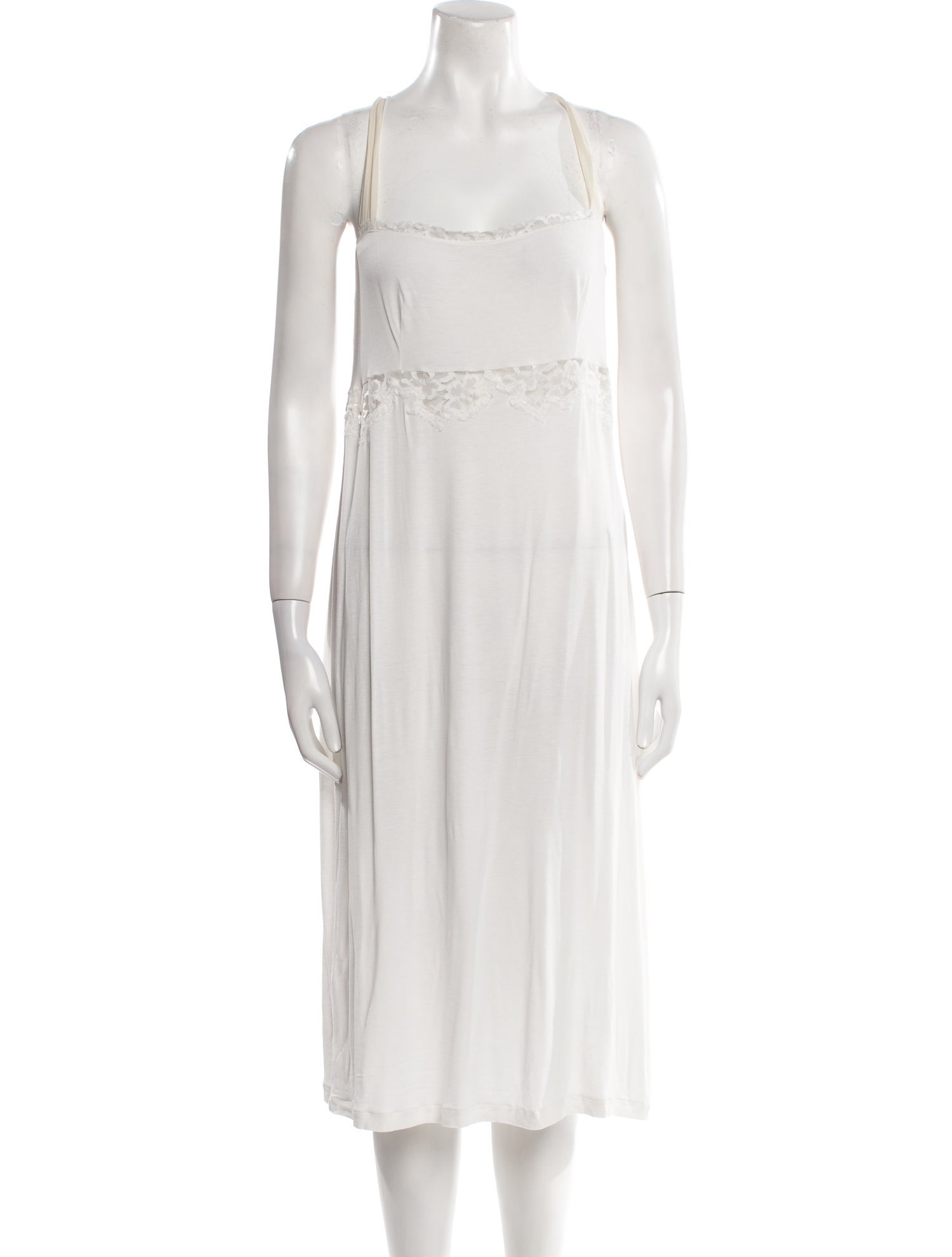 La Perla Lace Trim Embellishment Nightgown