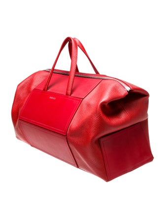 La Perla Leather Weekender Bag