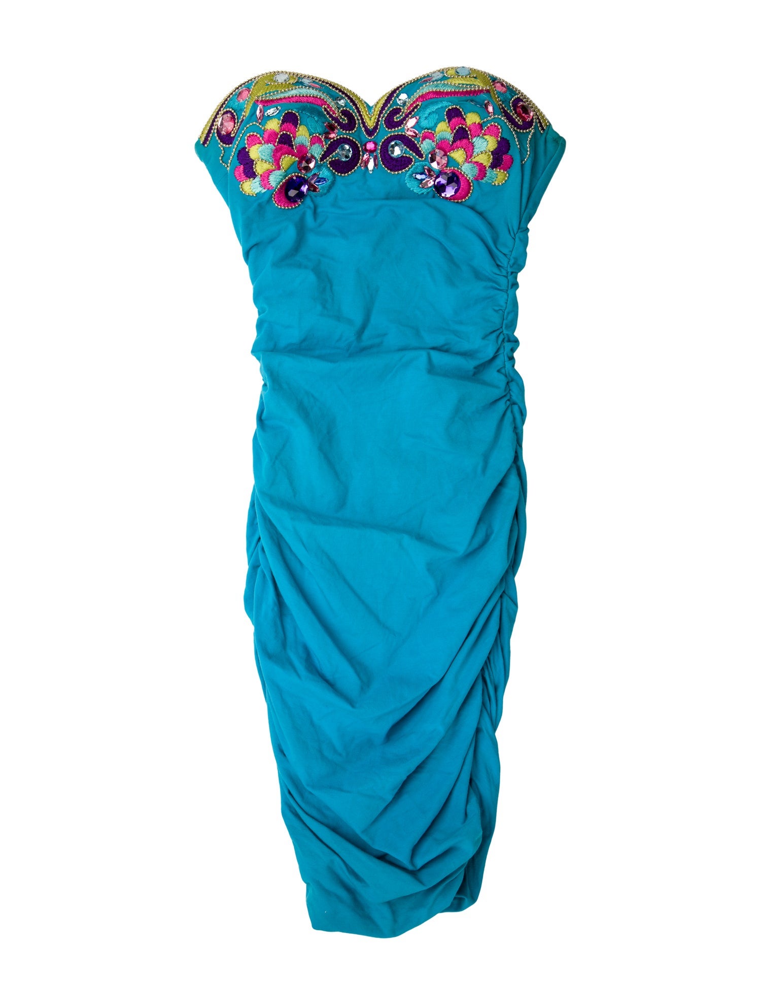 La Perla Strapless Mini Dress