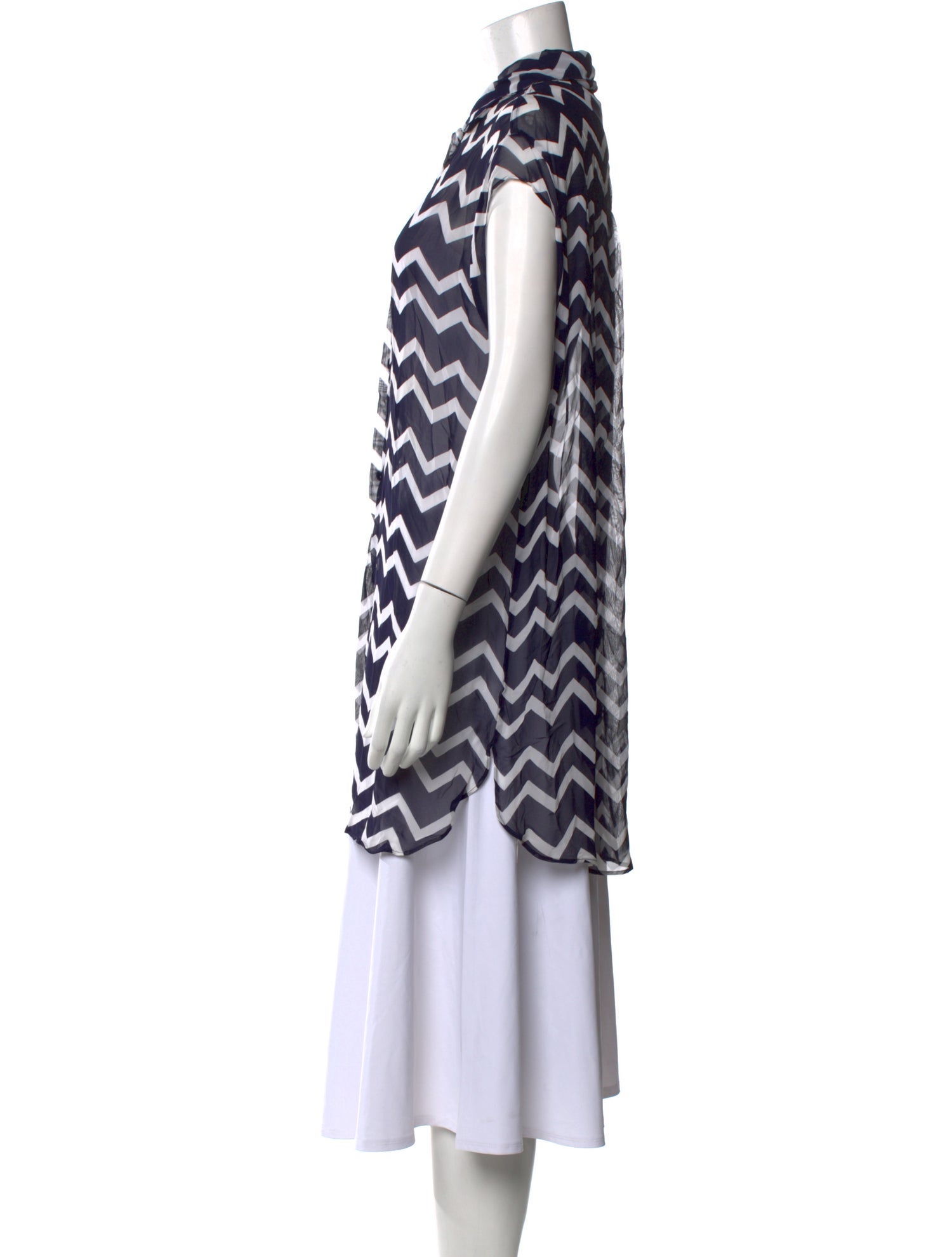 La Perla Printed Sleeveless Tunic