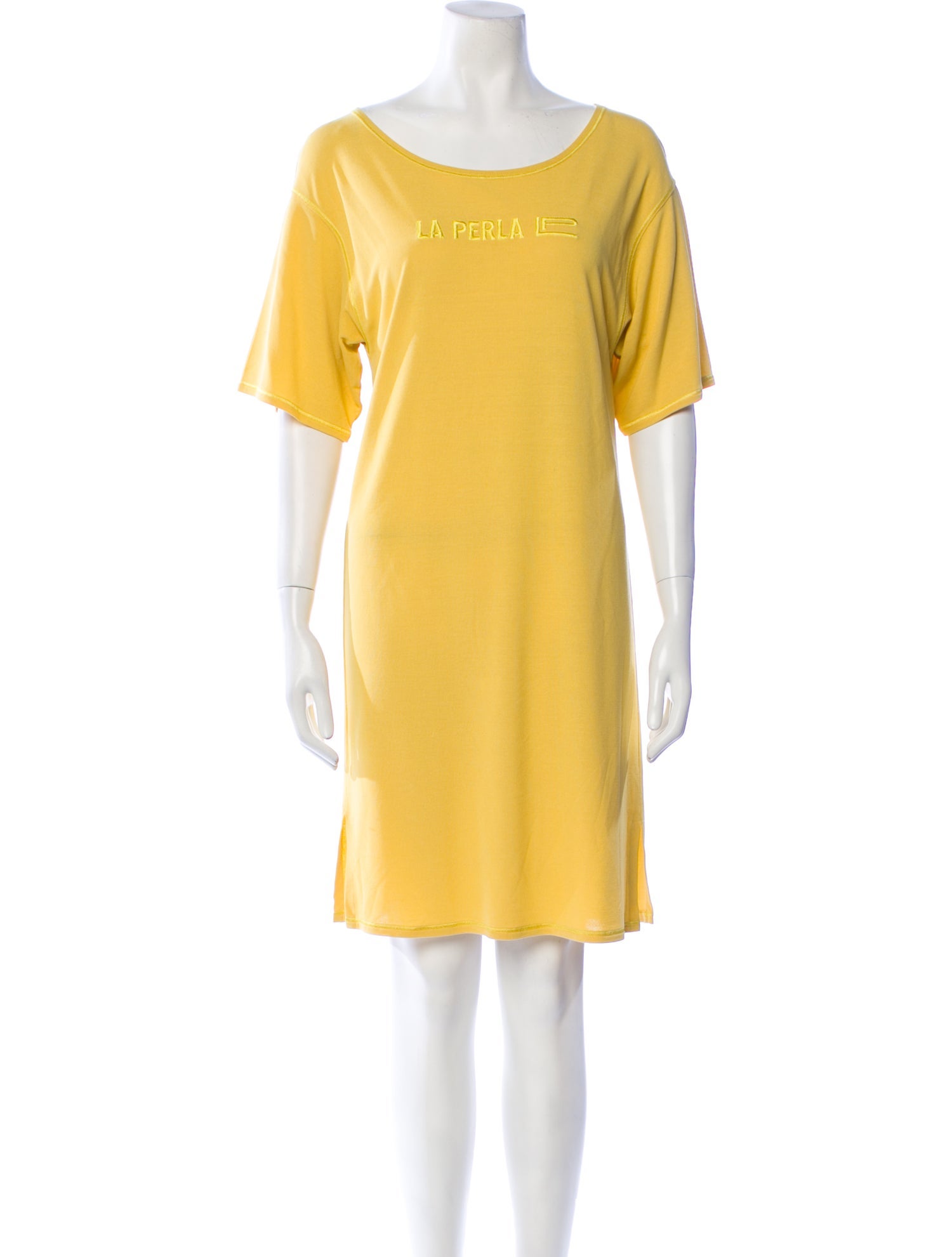 La Perla Scoop Neck Mini Dress