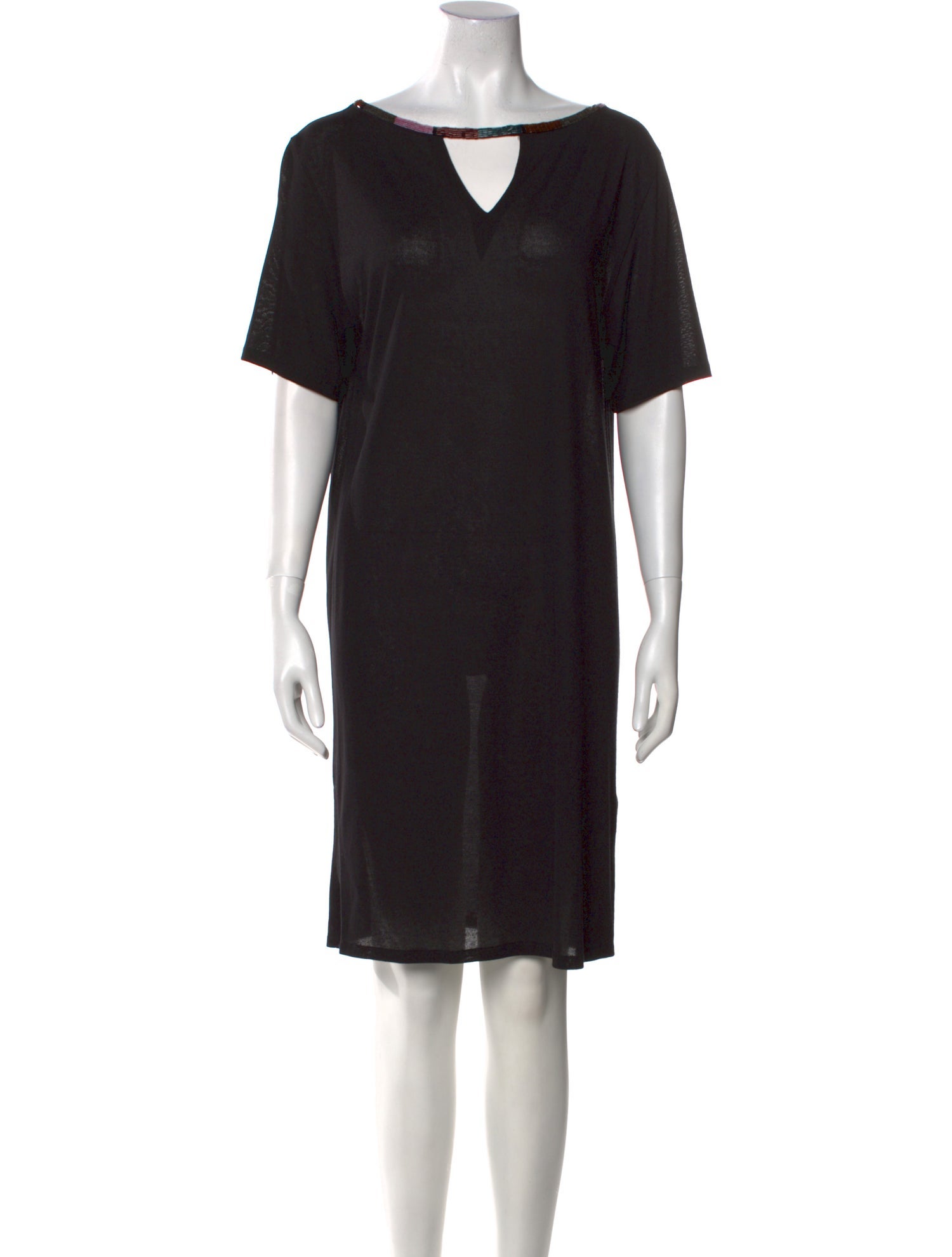 La Perla Bateau Neckline Mini Dress