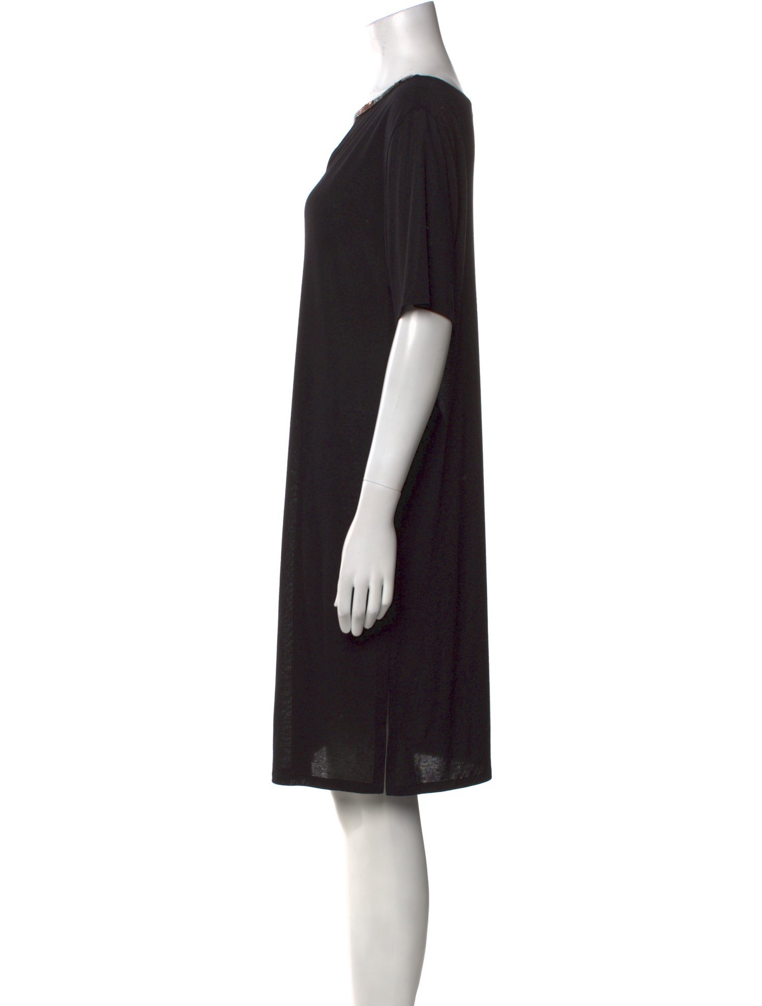 La Perla Bateau Neckline Mini Dress
