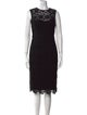 La Perla Virgin Wool Midi Length Dress