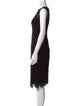 La Perla Virgin Wool Midi Length Dress