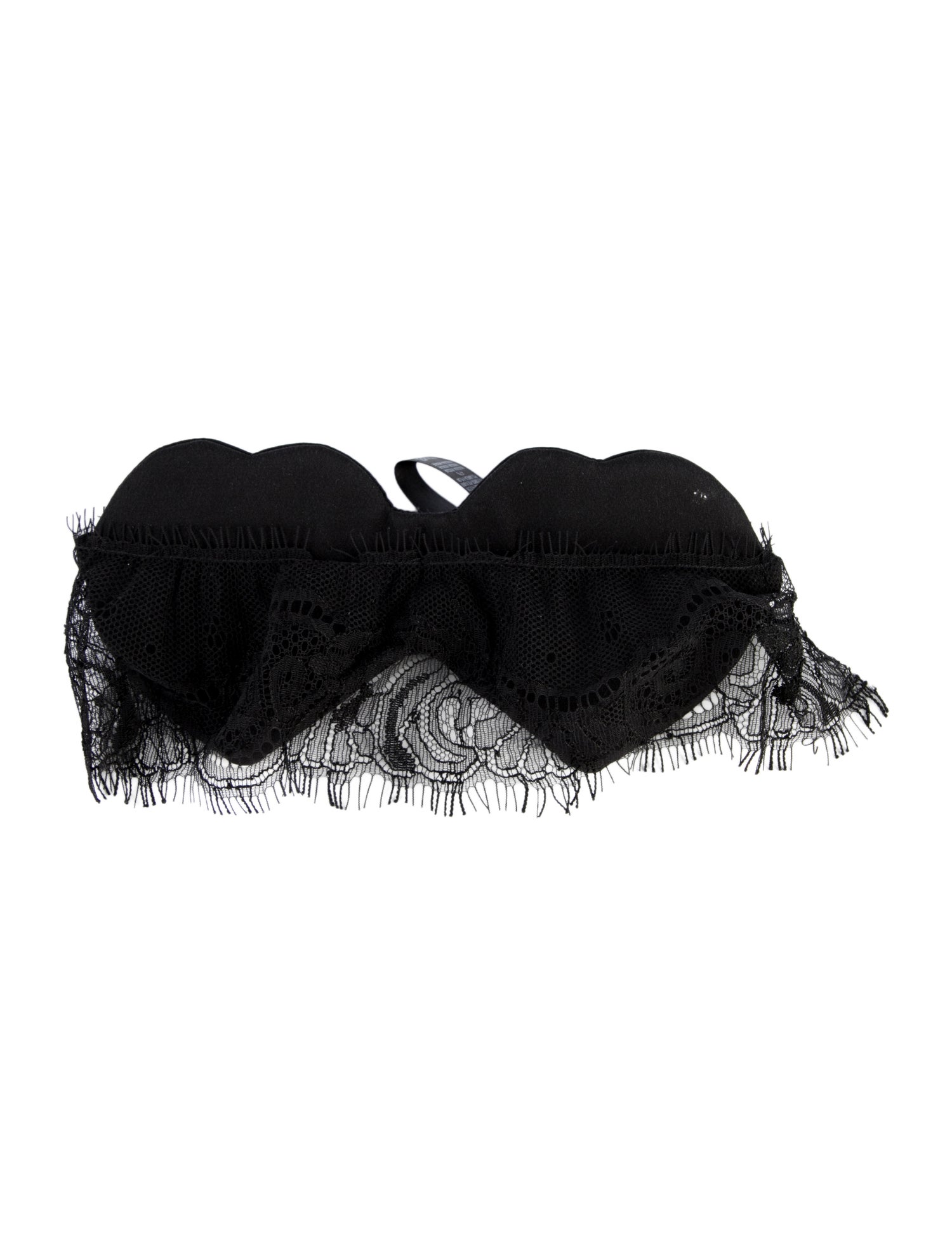 La Perla Silk Lace Trim Elastic Travel Eye Mask