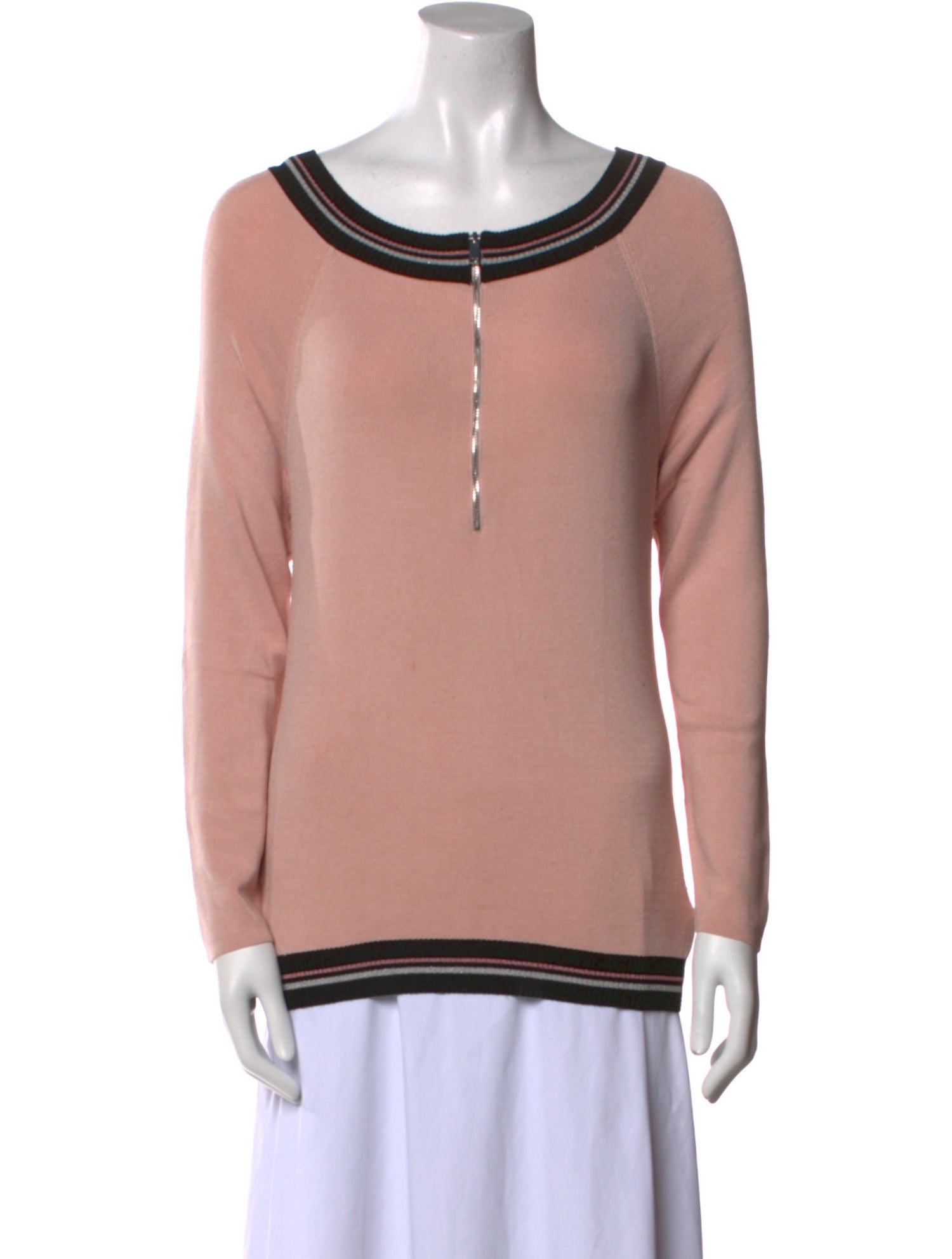La Perla Silk Scoop Neck Sweater