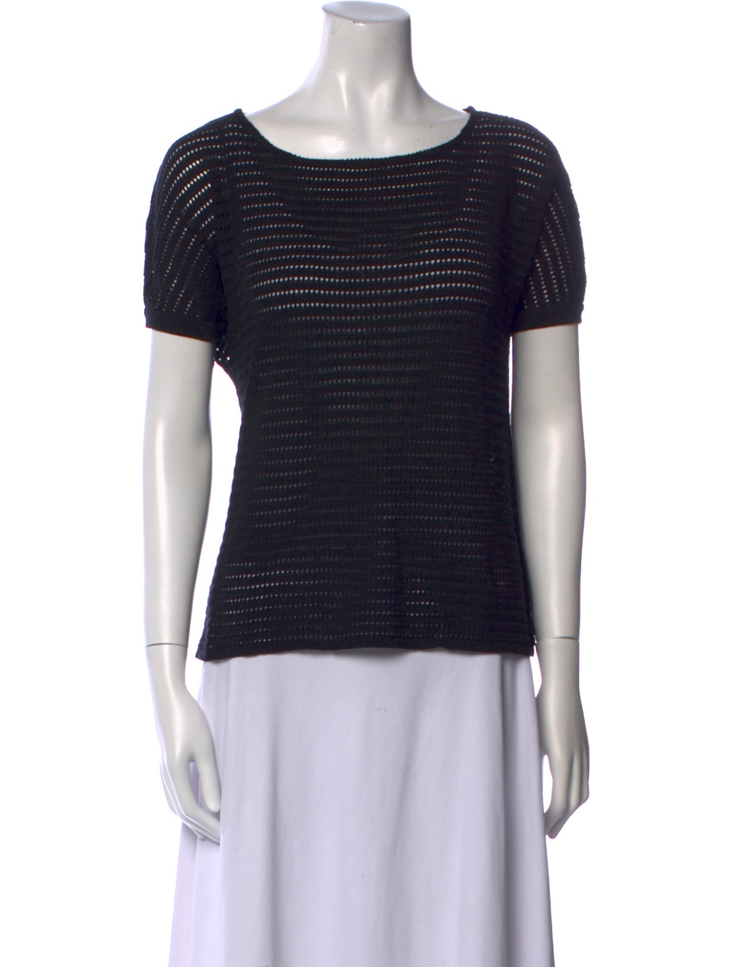 La Perla Striped Scoop Neck Sweater w/ Tags