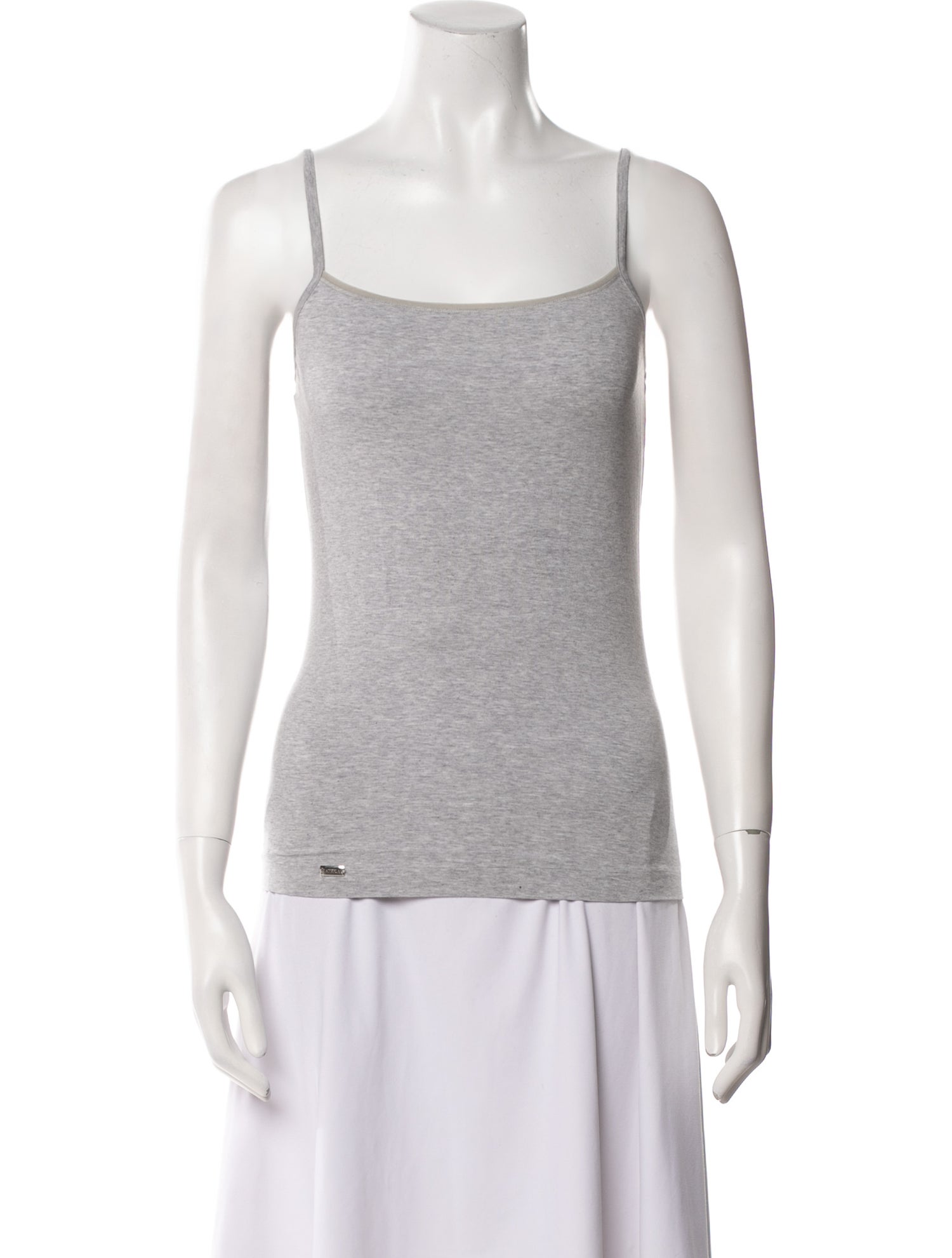 La Perla Square Neckline Sleeveless Top