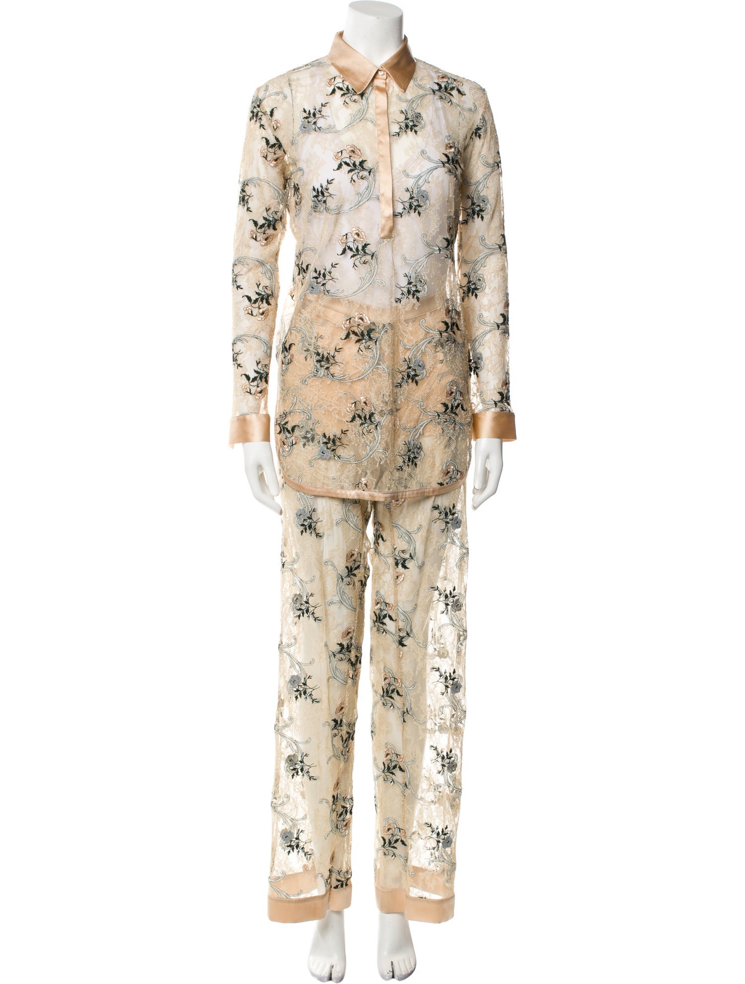 La Perla Printed Pant Set