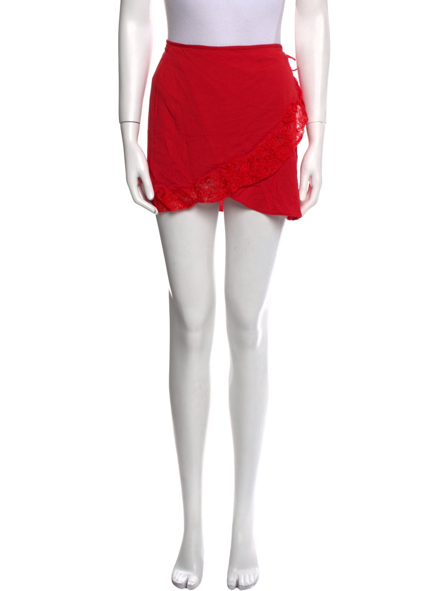 La Perla Embroidered Accent Mini Skirt
