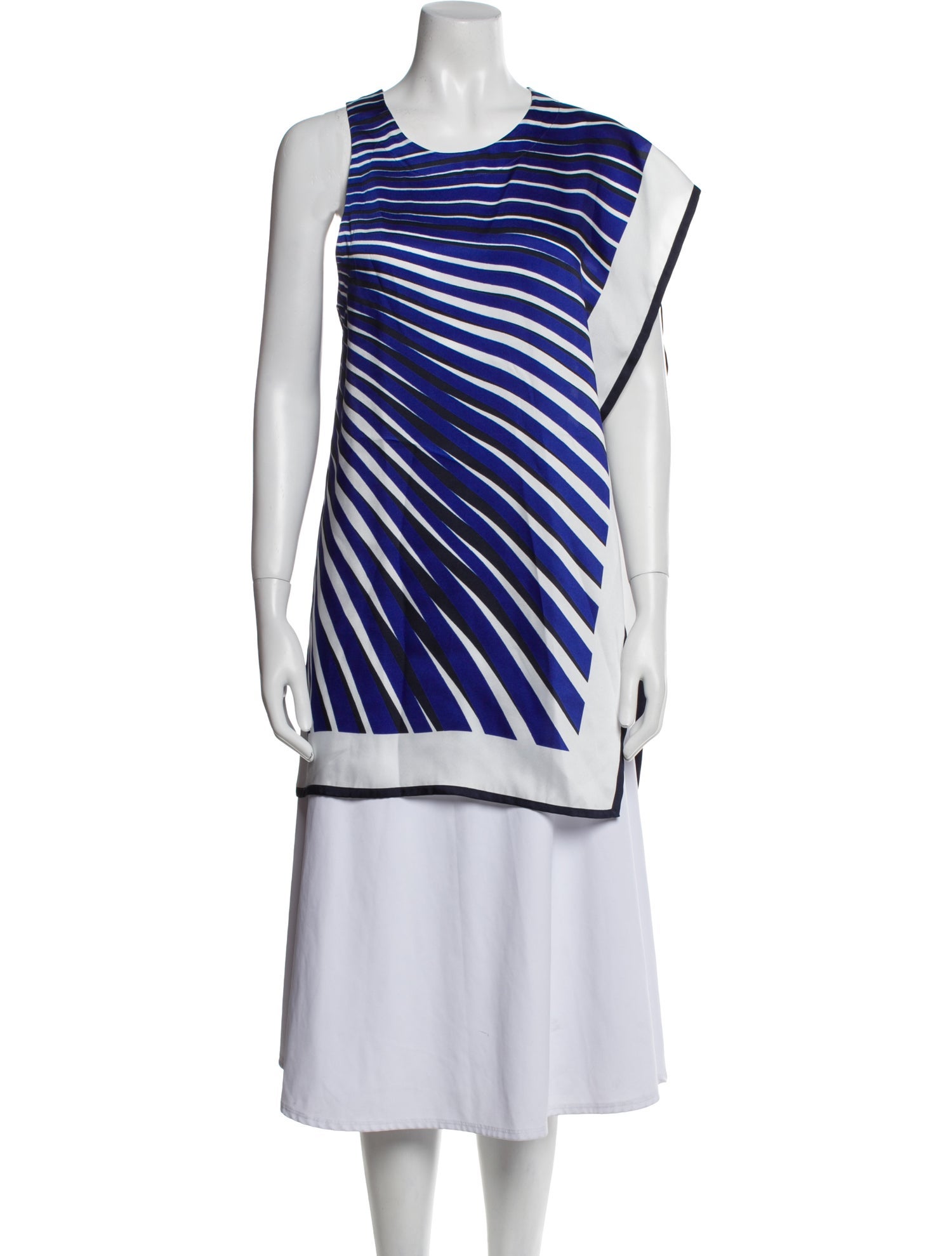 La Perla Striped Crew Neck Tunic