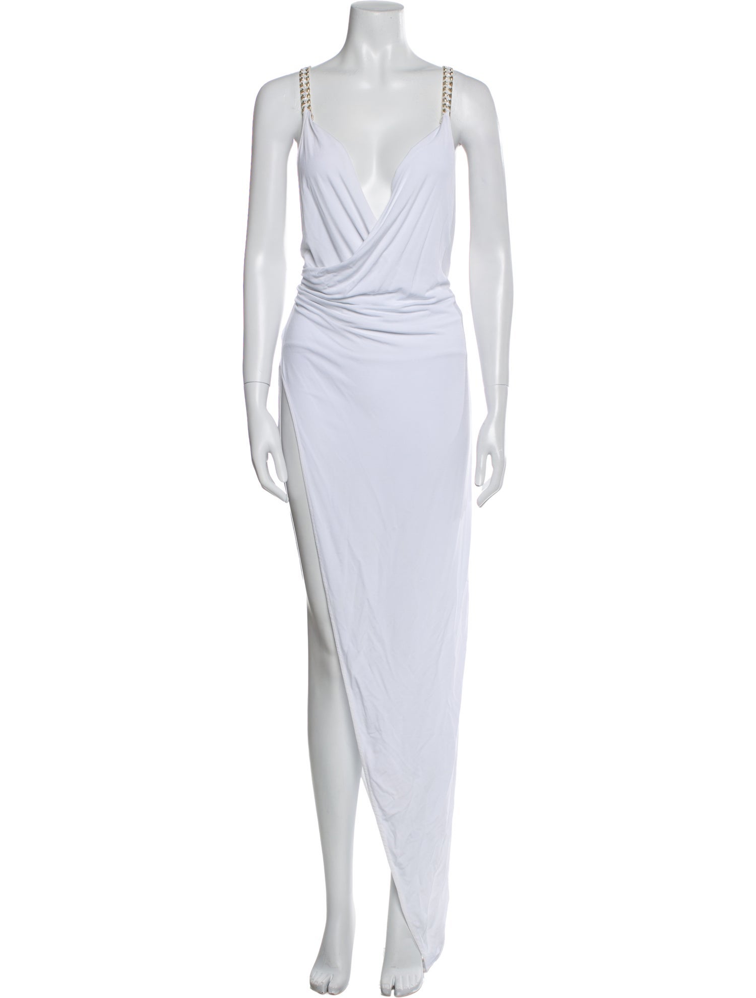 La Perla V-Neck Long Dress