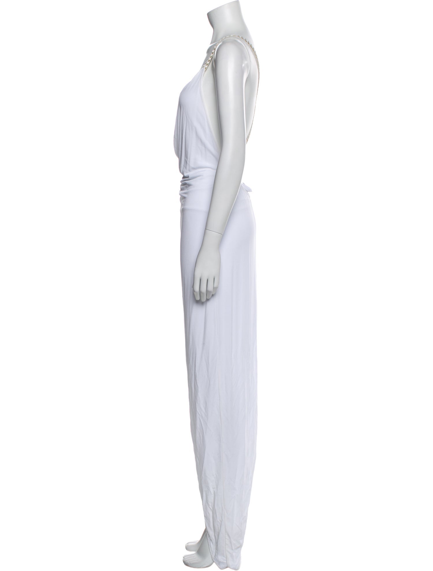 La Perla V-Neck Long Dress