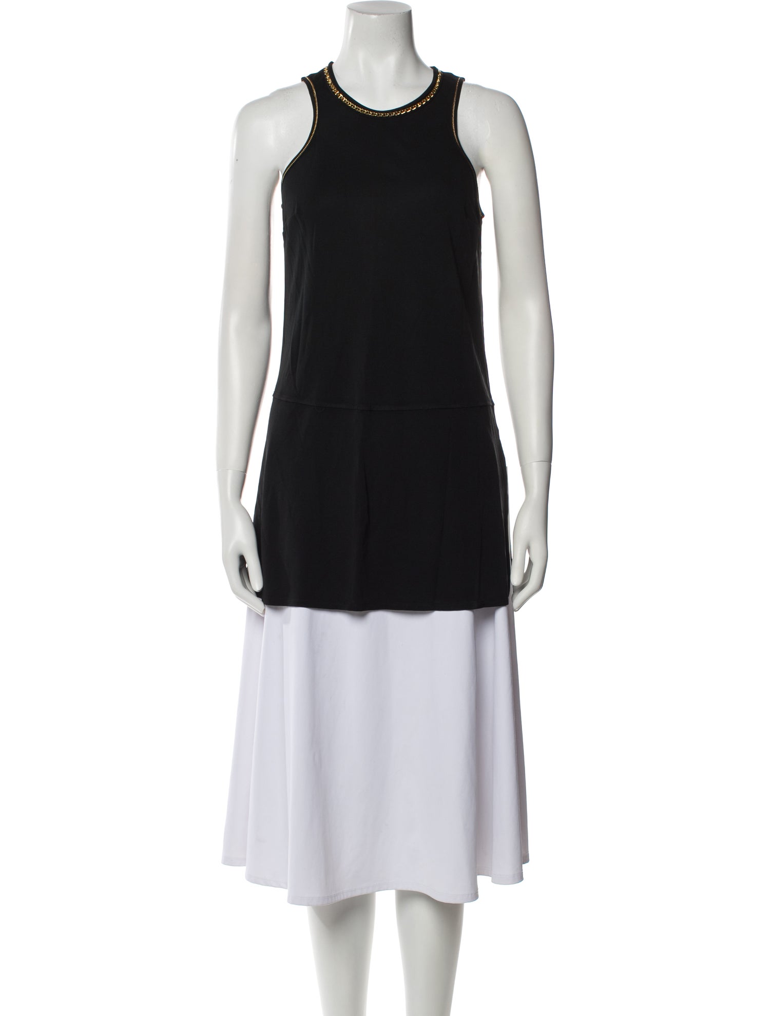 La Perla Crew Neck Sleeveless Tunic