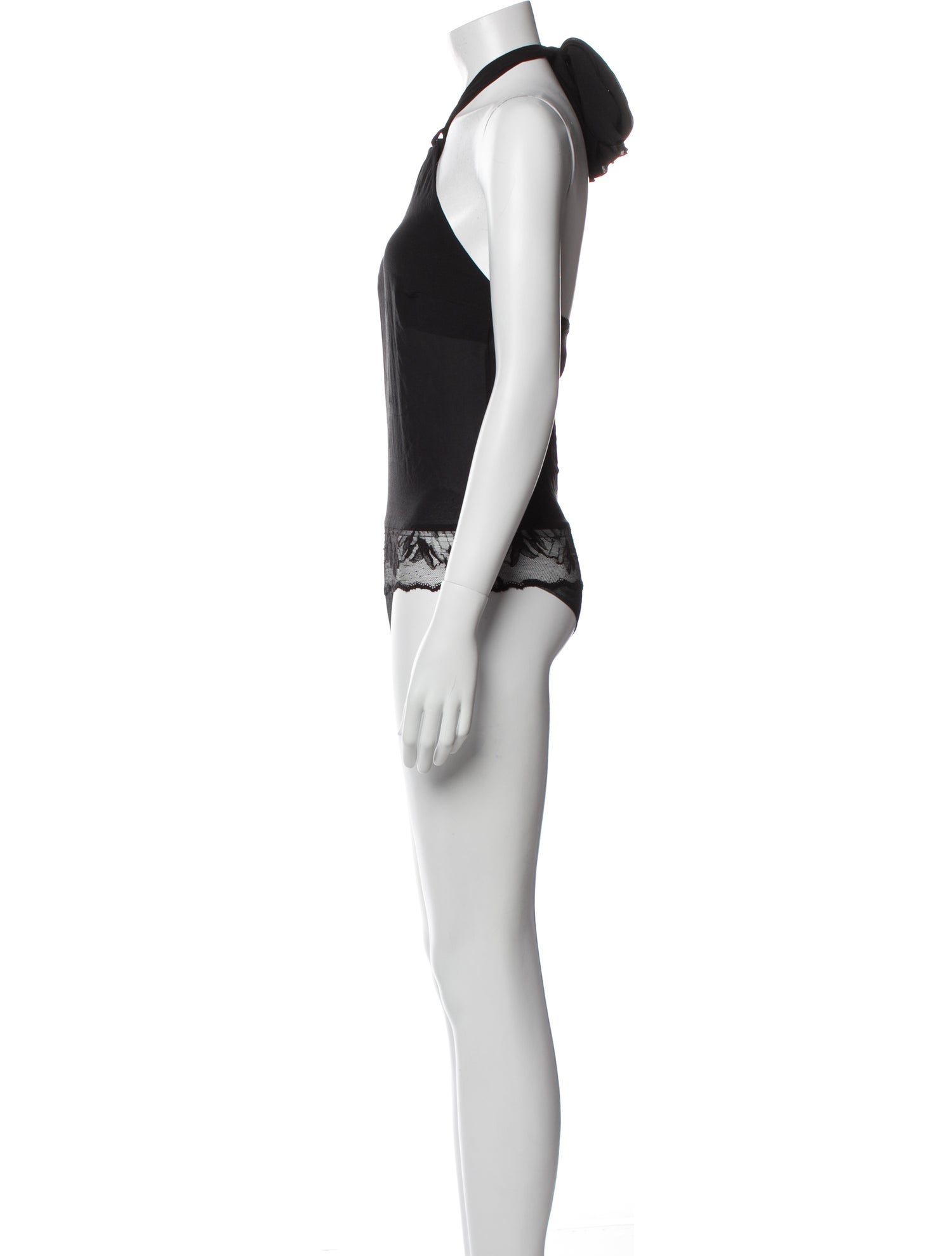 La Perla Halterneck Sleeveless Bodysuit
