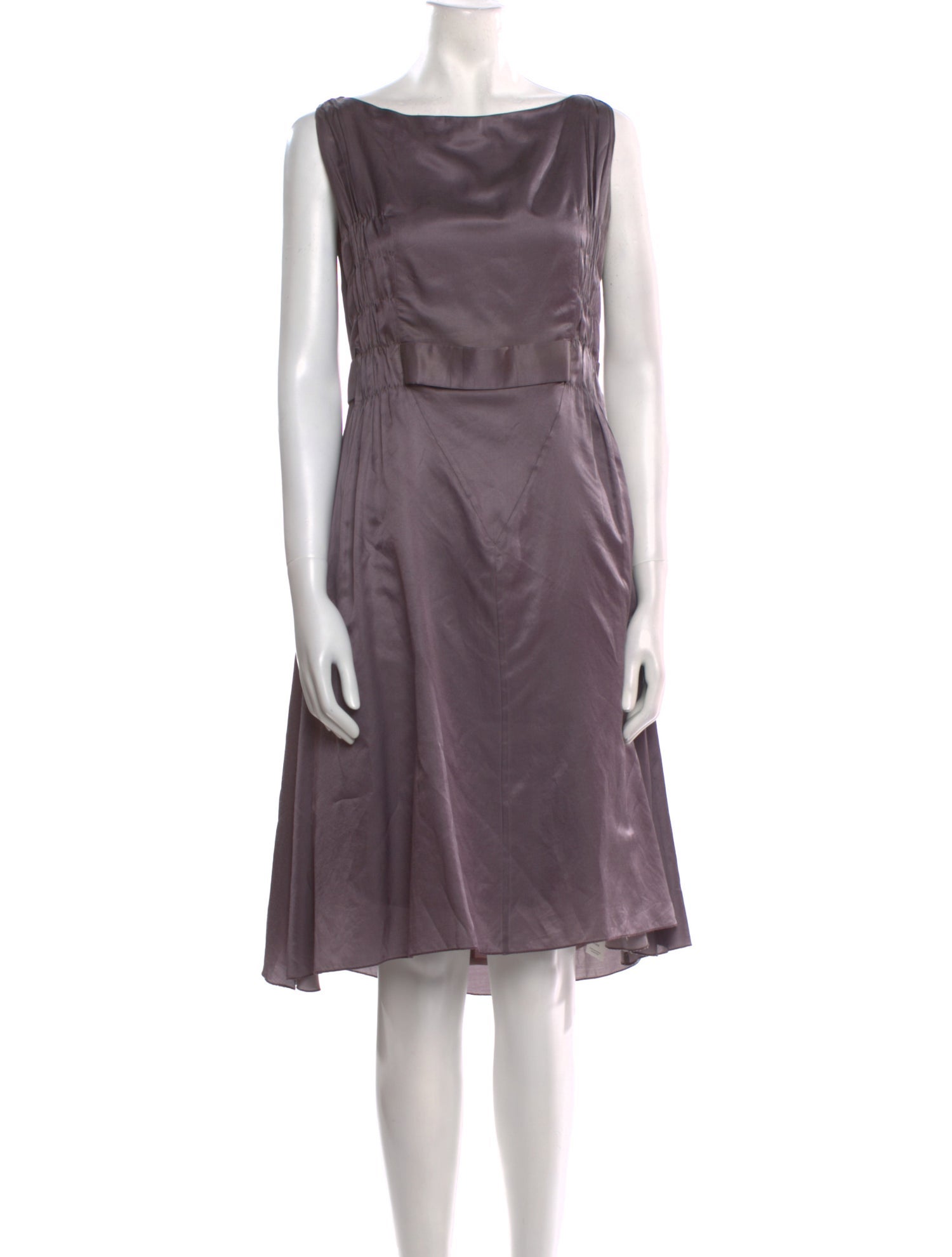 La Perla Bateau Neckline Knee-Length Dress