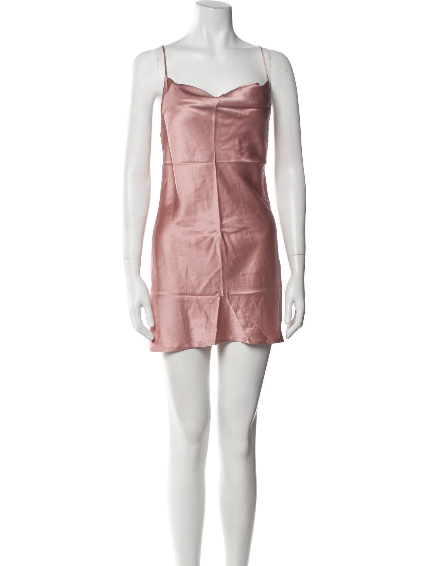 Fleur Du Mal Silk Mini Dress