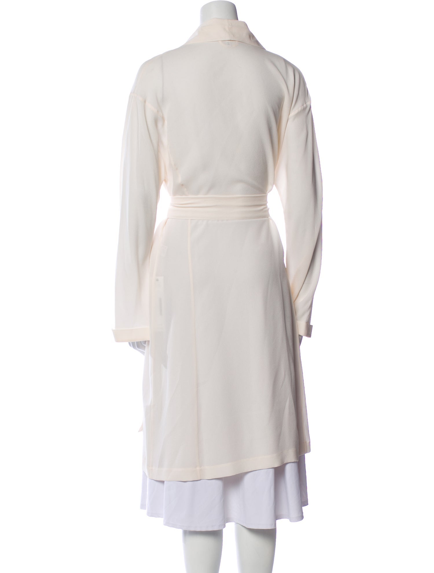 La Perla Silk Mesh Accents Robe