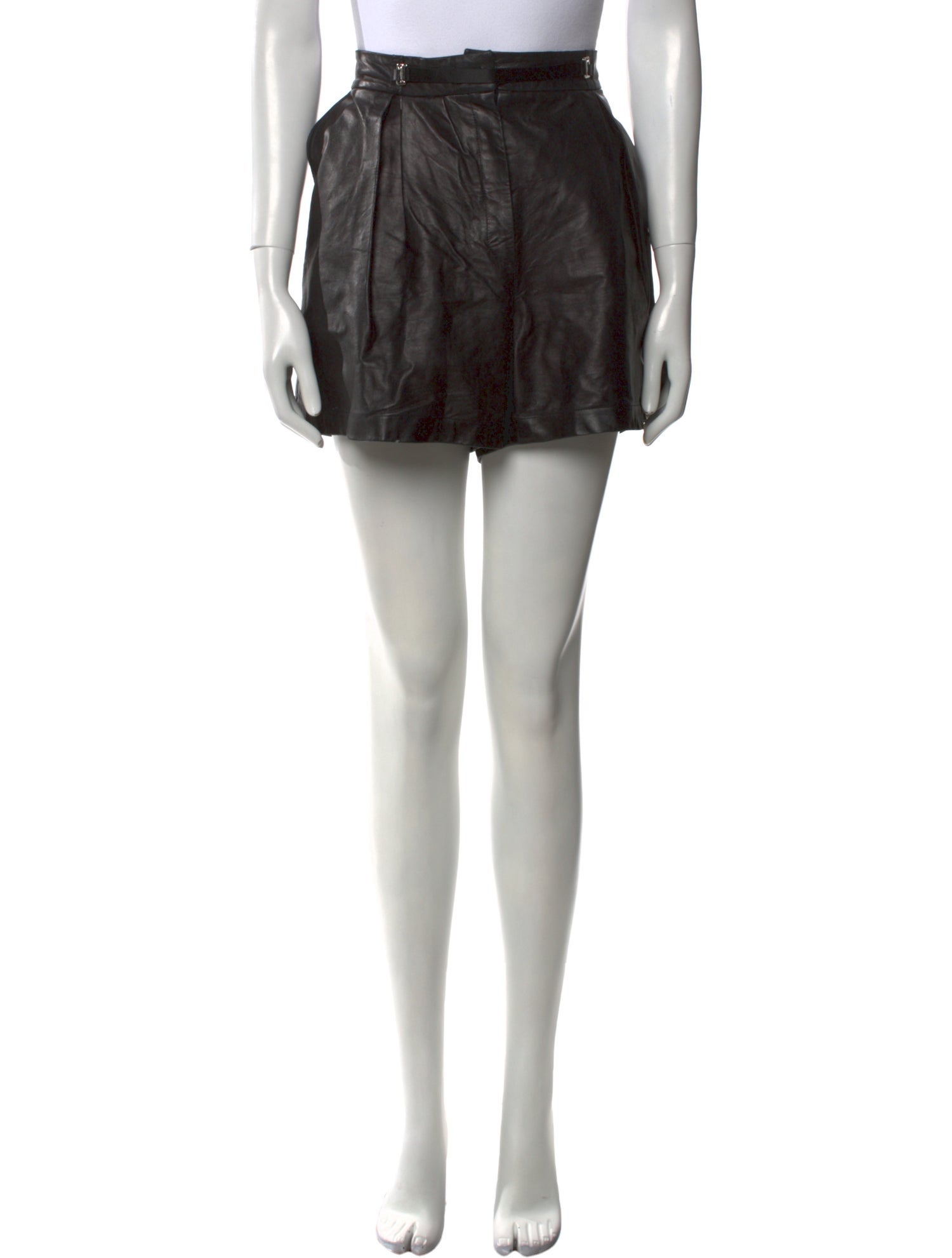 La Perla Leather Mini Shorts