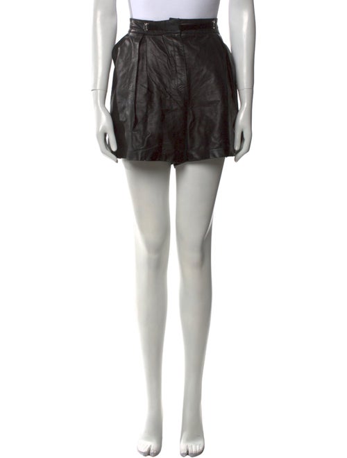 La Perla Leather Mini Shorts