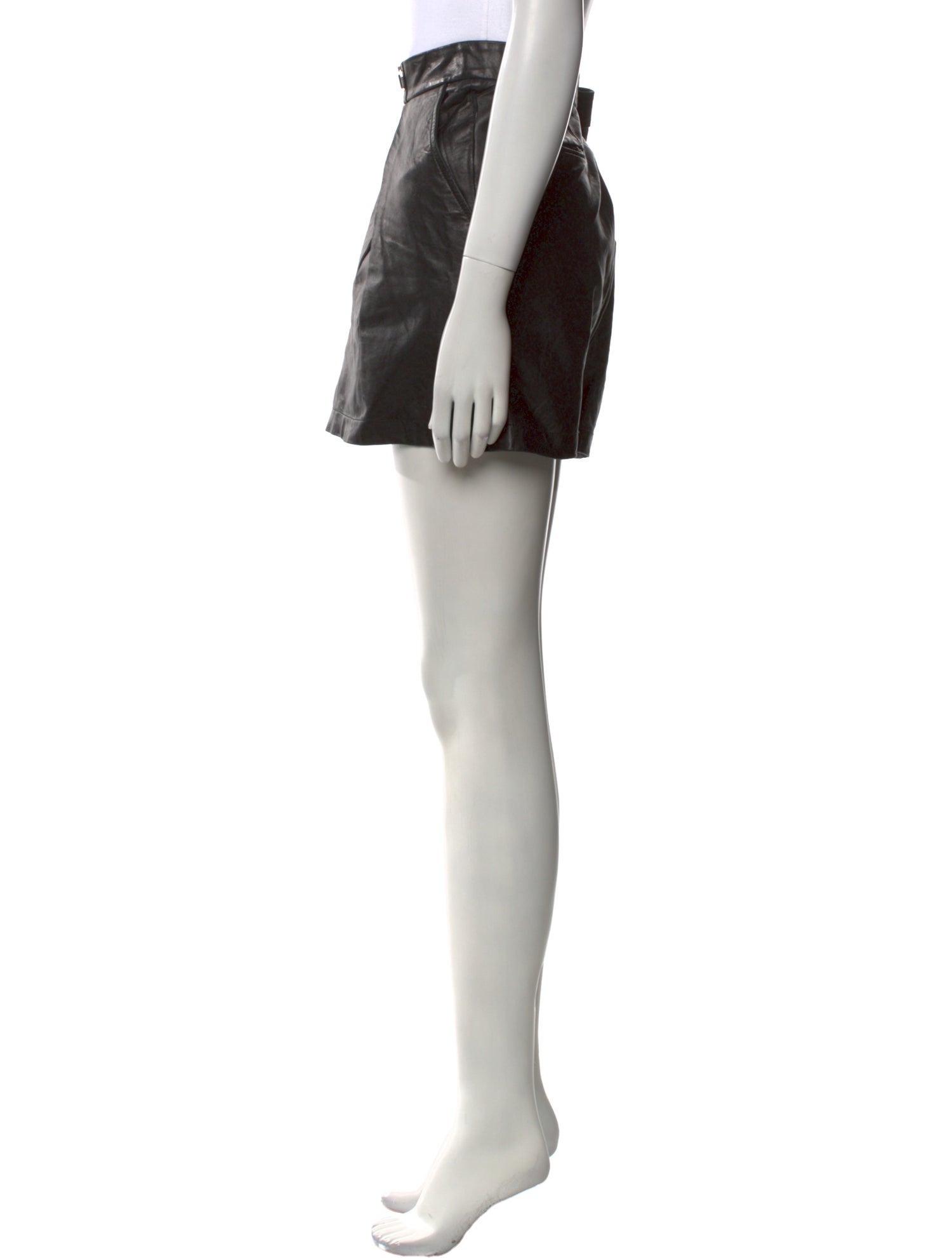 La Perla Leather Mini Shorts