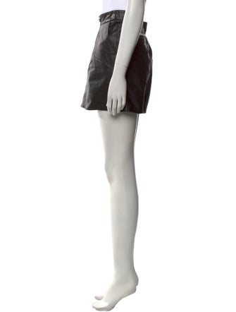 La Perla Leather Mini Shorts
