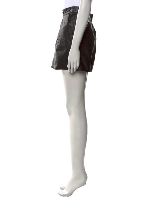 La Perla Leather Mini Shorts
