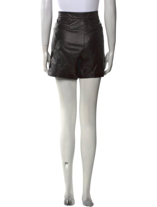 La Perla Leather Mini Shorts