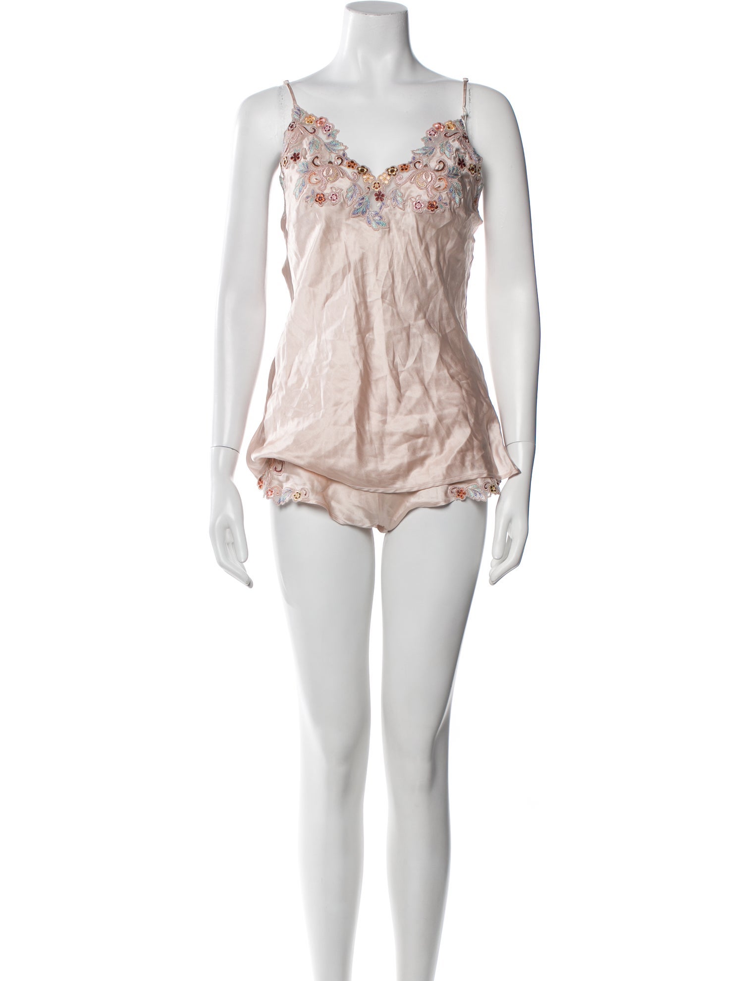 La Perla Lace Trim Embellishment Lounge Set w/ Tags