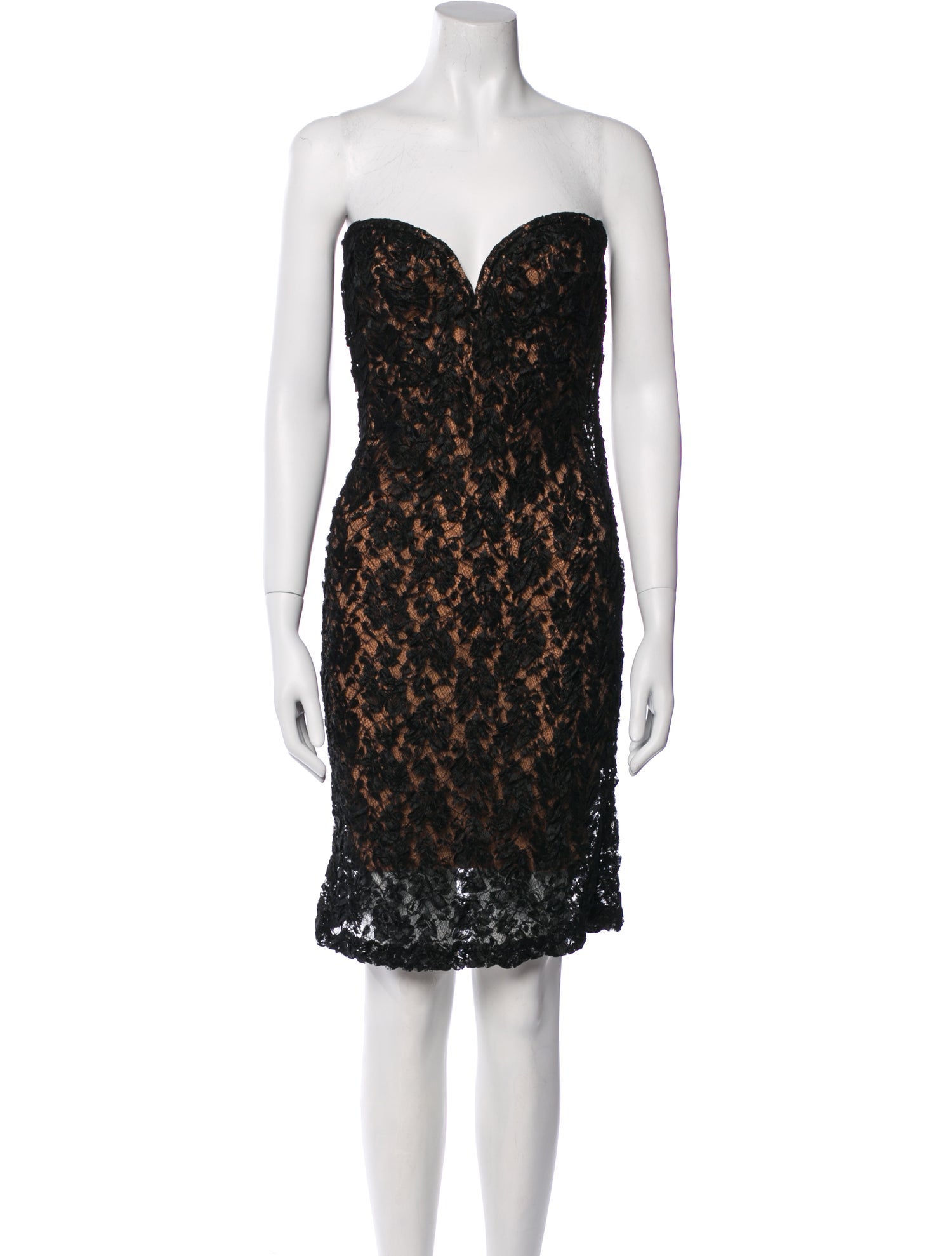 La Perla Strapless Mini Dress