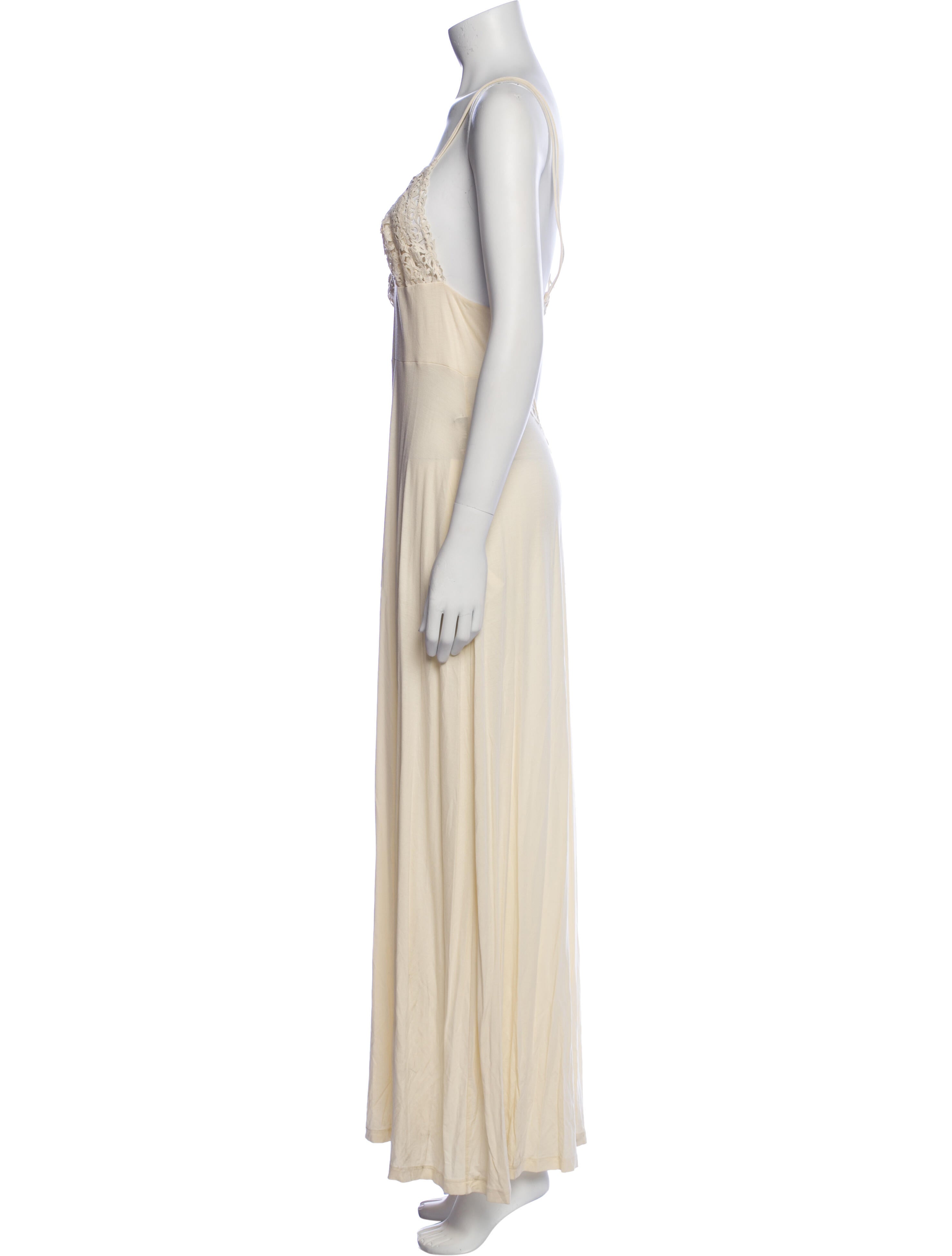 La Perla V-Neck Long Dress w/ Tags