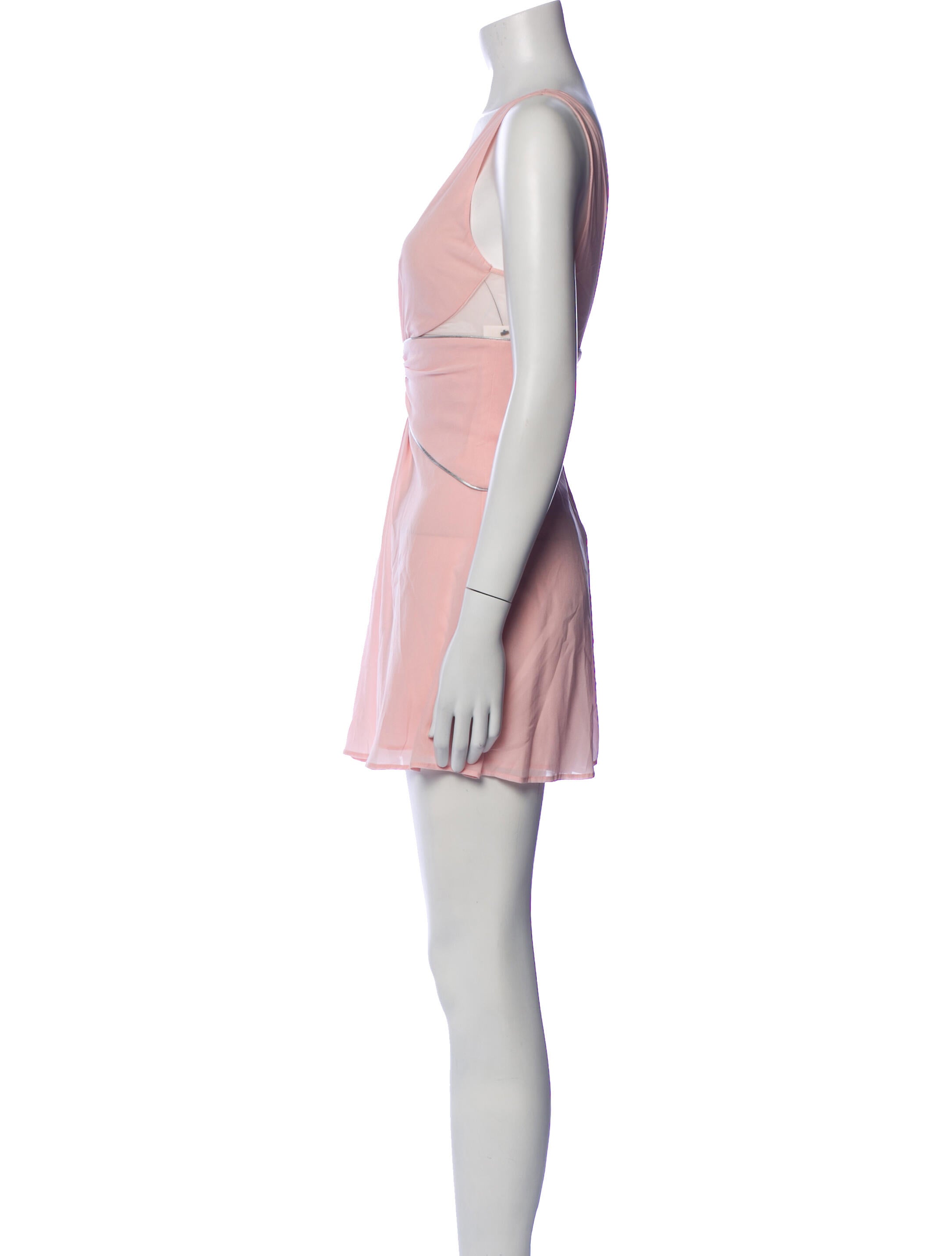 La Perla Silk Plunge Neckline Romper