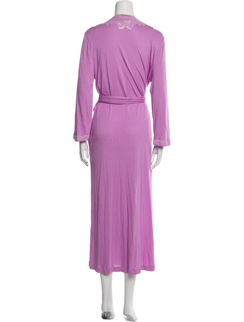 La Perla Lace Trim Embellishment Robe