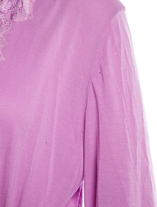 La Perla Lace Trim Embellishment Robe