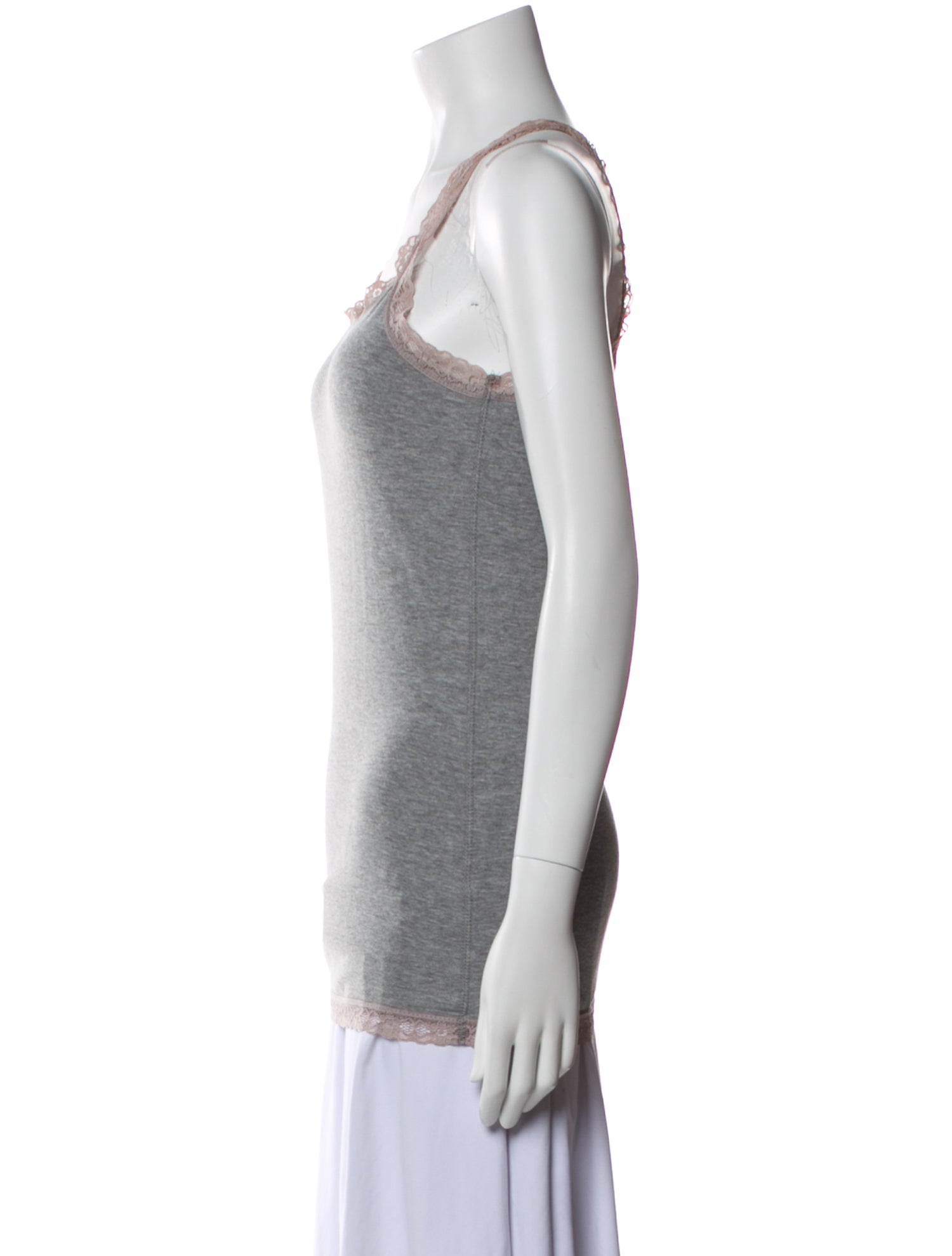 La Perla Scoop Neck Sleeveless Top