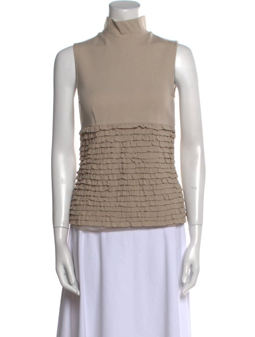 La Perla Turtleneck Sleeveless Top