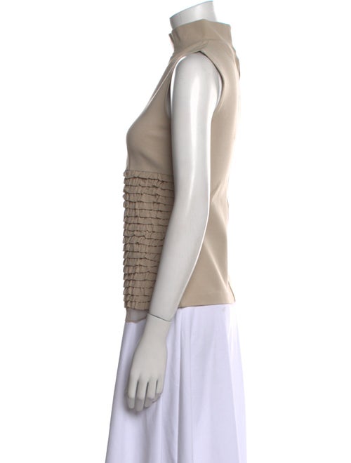 La Perla Turtleneck Sleeveless Top