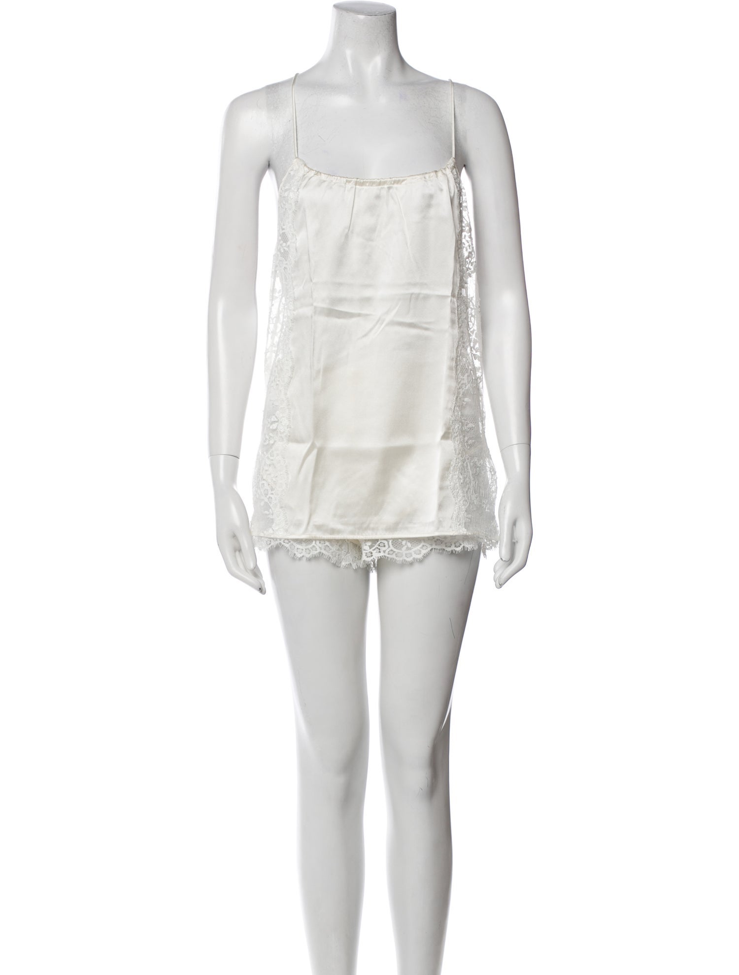 La Perla Silk Mesh Accents Pajamas w/ Tags
