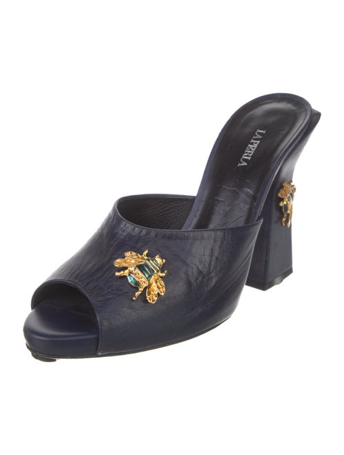 La Perla Leather Mules