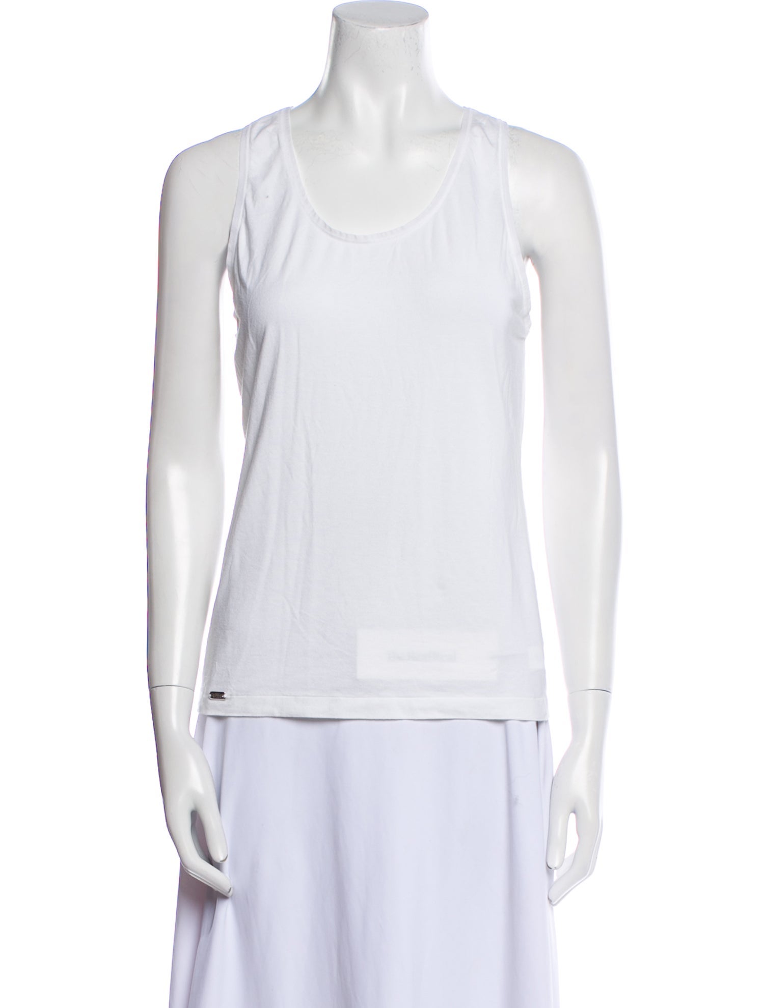 La Perla Scoop Neck Sleeveless Top