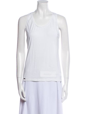 La Perla Scoop Neck Sleeveless Top